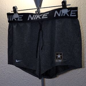 Nike Black and Gray Training Shorts